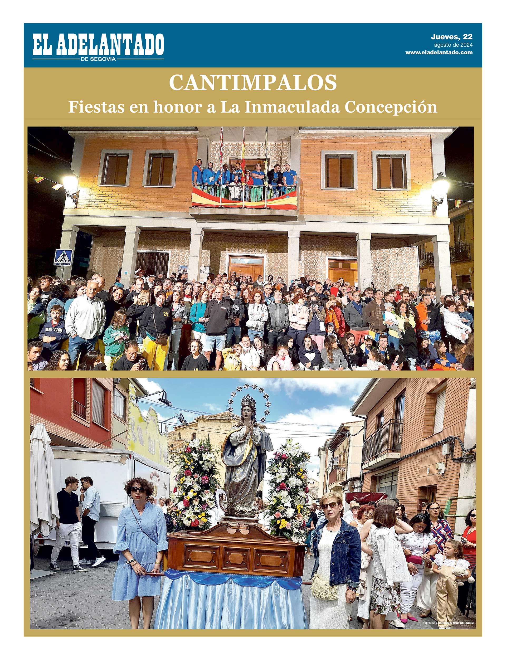 PORTADA SUPLEMENTO FIESTAS EN CANTIMPALOS