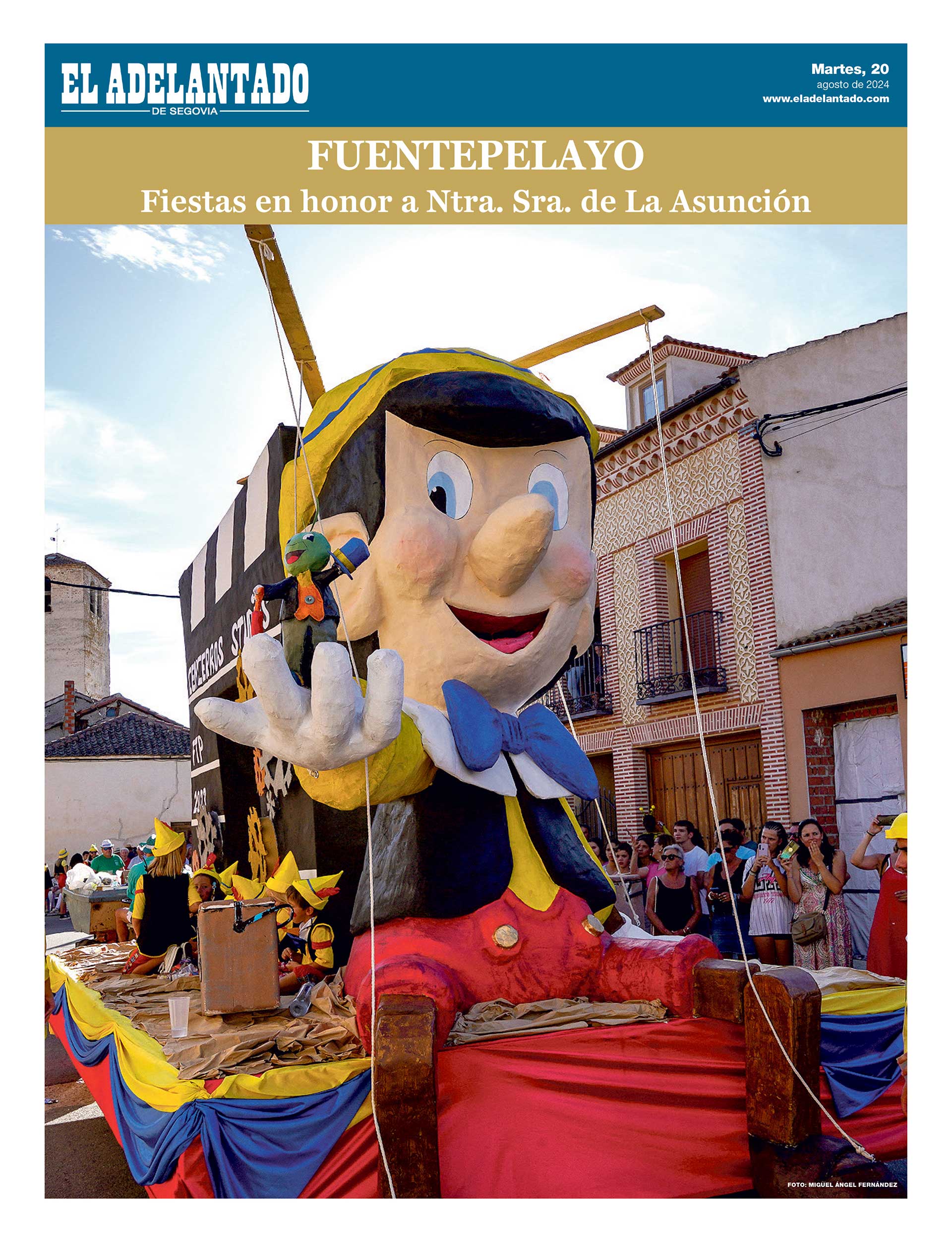 PORTADA SUPLEMENTO FIESTAS EN FUENTEPELAYO 2024