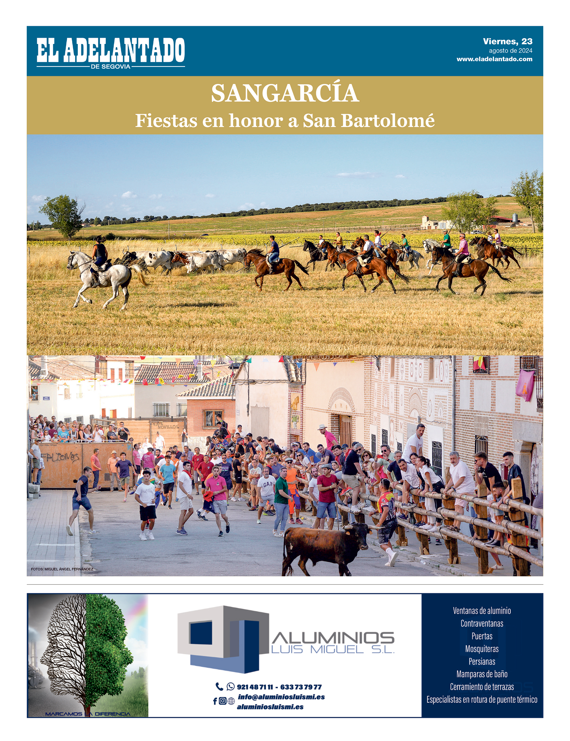 PORTADA SUPLEMENTO FIESTAS EN SANGARCIA