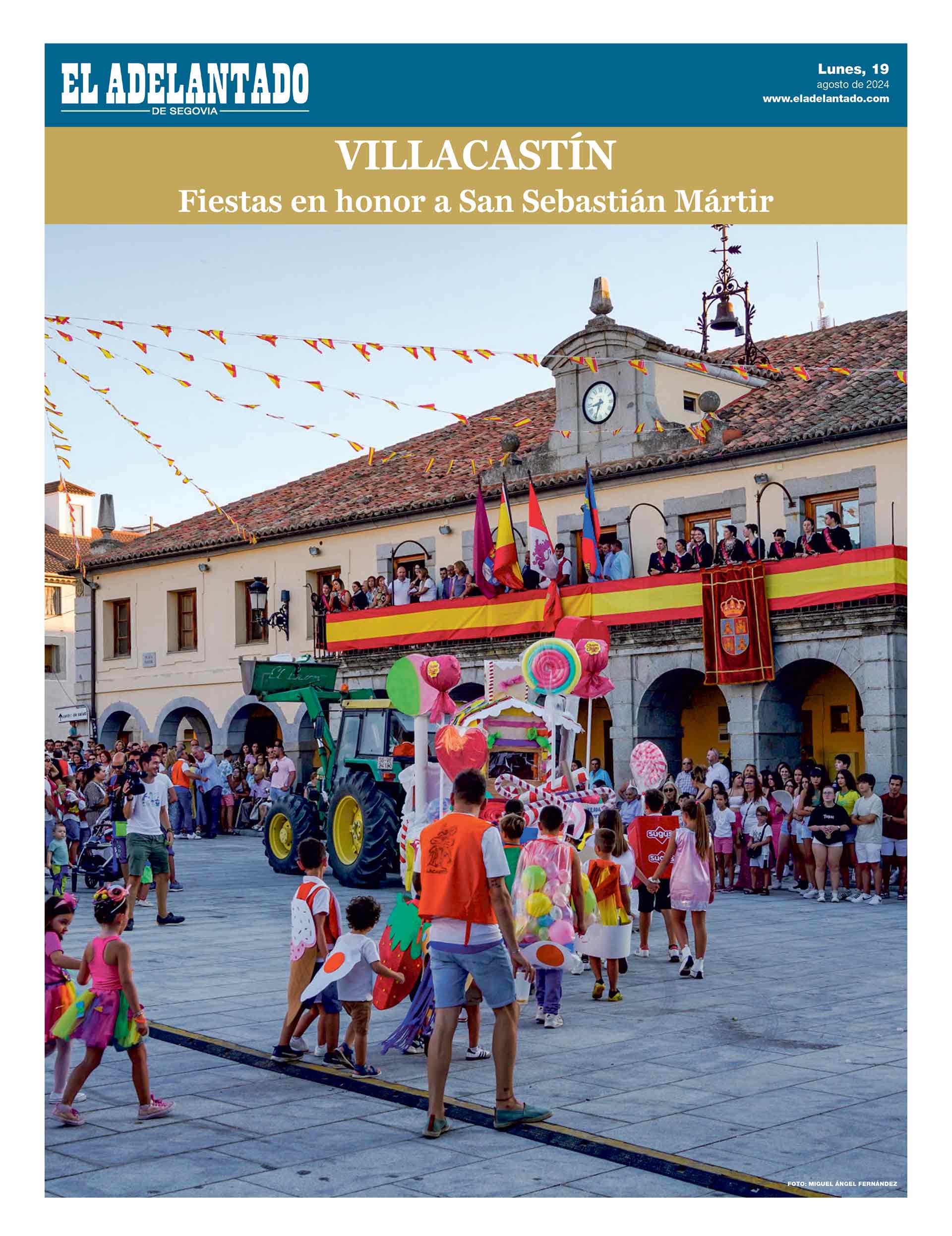 PORTADA SUPLEMENTO FIESTAS EN VILLACASTIN 2024