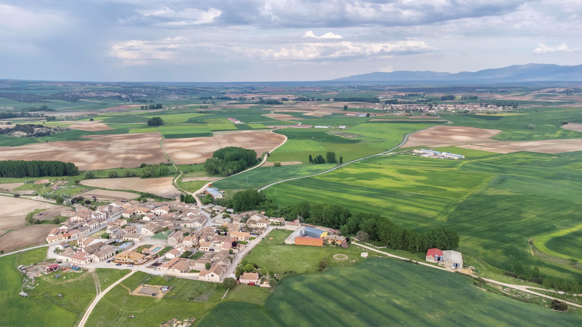 Vista aérea de Rebollar.