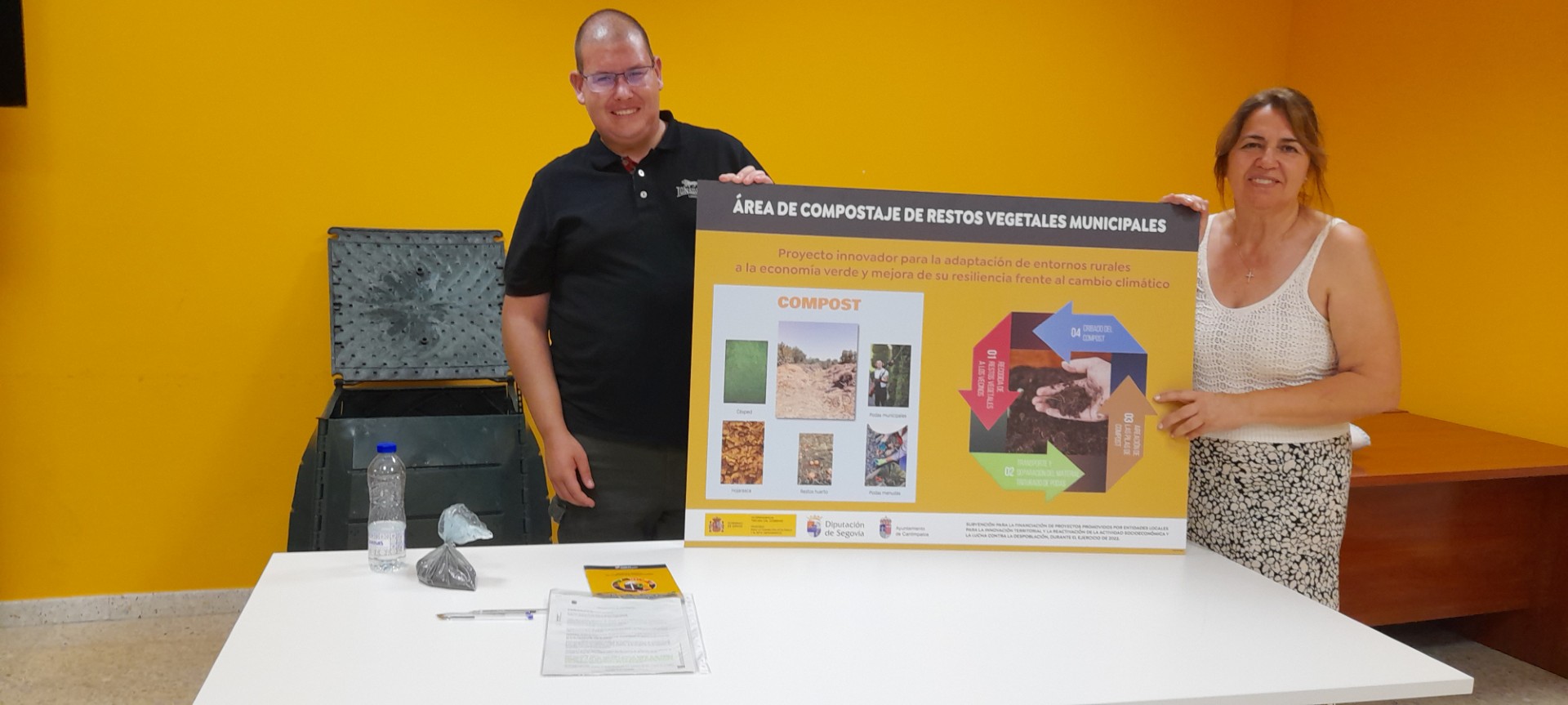 Programa de compostaje en Cantimpalos.