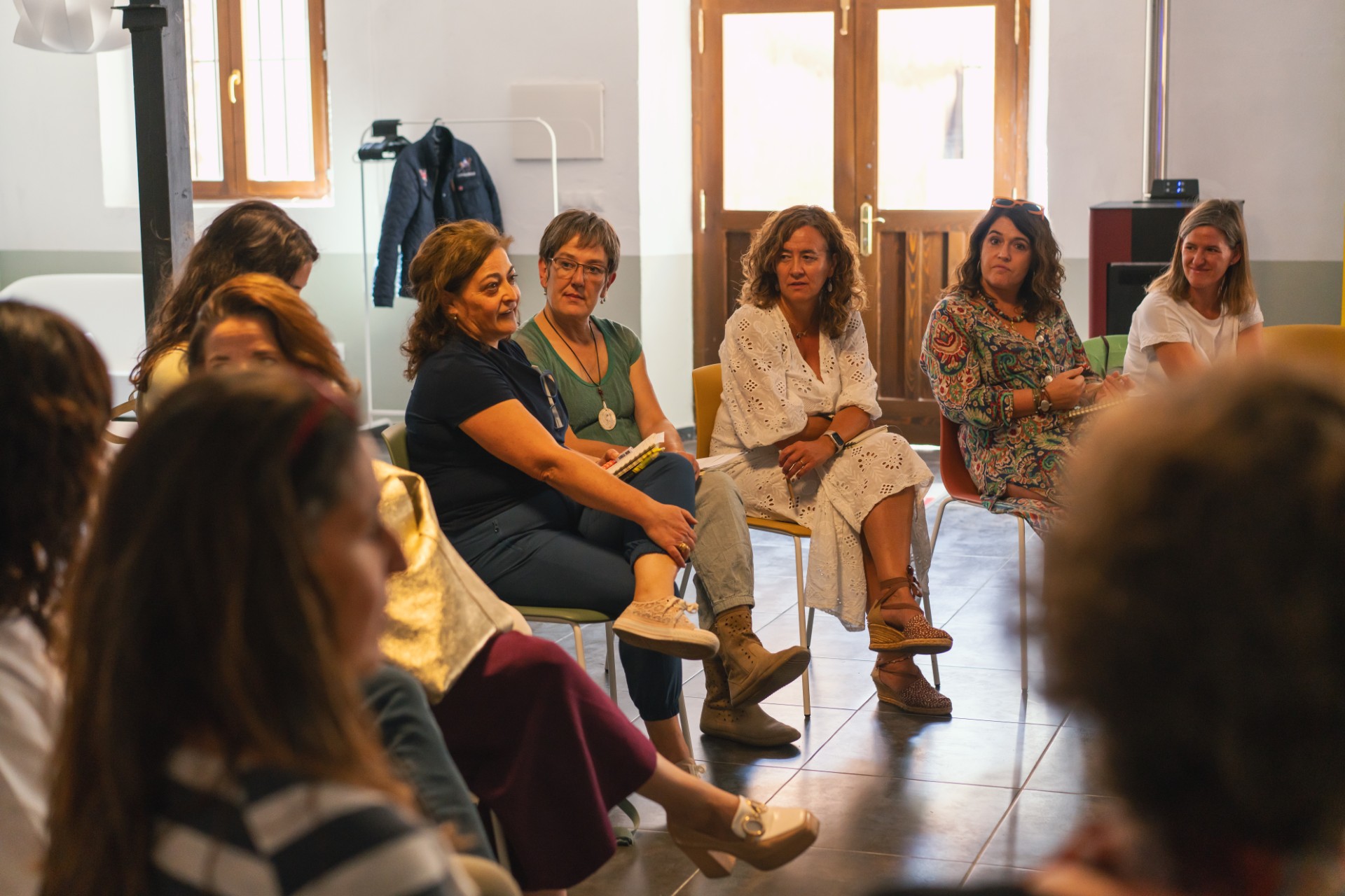 Acción formativa, en materia de empleo, en un pueblo de la provincia de Segovia / Codinse