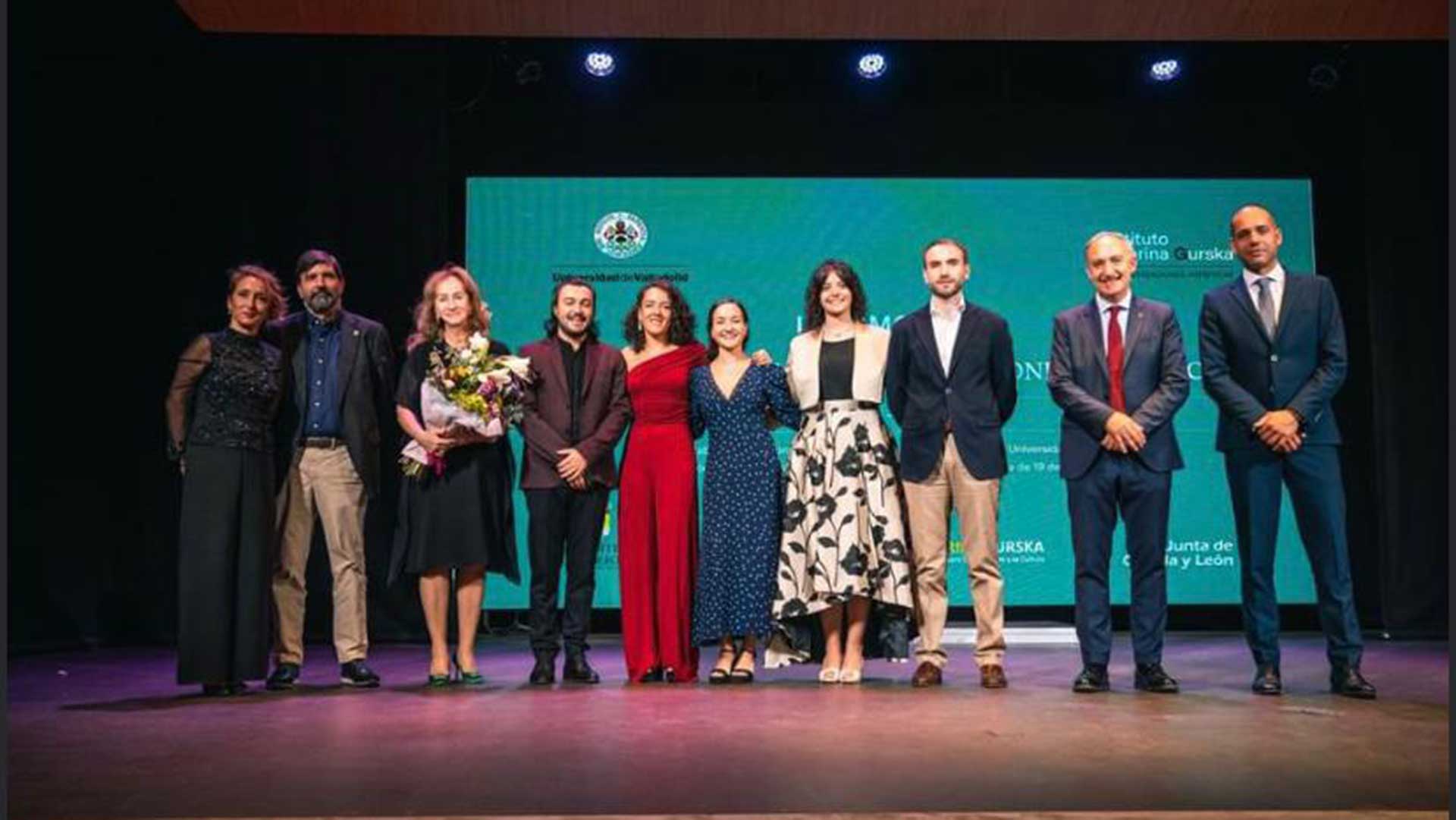 Equipo directivo del DART junto a la Directora de la Fundación Rector de la UVa y Alcalde de la Granja. / Fundación Katarina Gurska