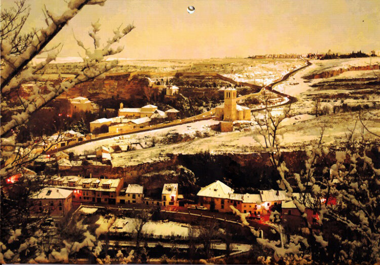 San Marcos, la Vera Cruz y Zamarramala. Fotografía pictórica. Eduardo Garay, 2010.