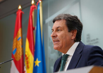 El Consejero de Economía y Portavoz de la Junta comparece en rueda de prensa tras el Consejo de Gobierno. / Miriam Chacón