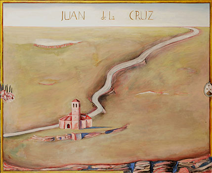 Juan de la Cruz. Óleo. Jesús González de la Torre, 2019.