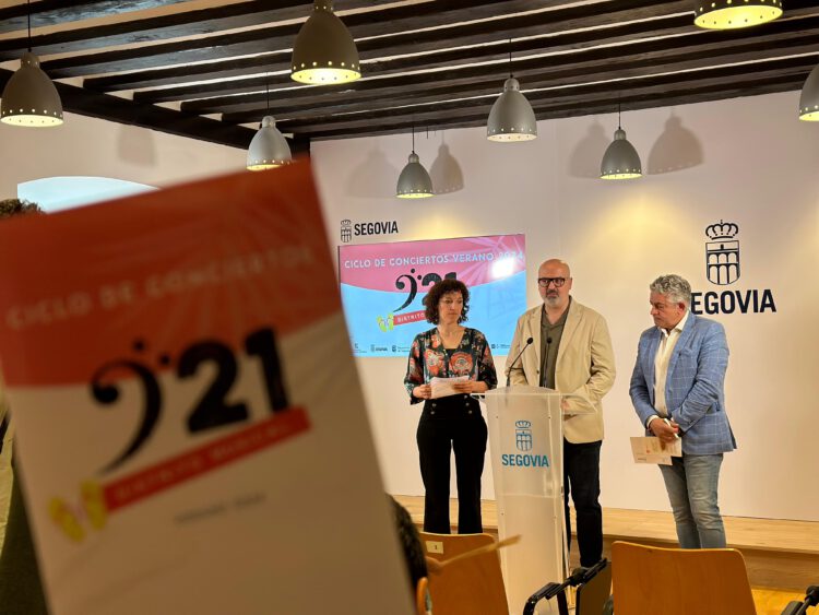 El ciclo ‘921 Distrito Musical’ finaliza su temporada estival 1 Presentación de ‘921 Distrito Musical’ / AYTO. DE SEGOVIA