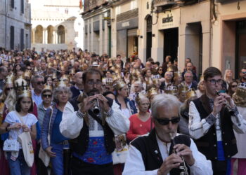 Las participantes recorrieron el centro de Segovia.
