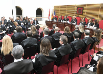 Acto de apertura del Año Judicial en Castilla y León, celebrado en Burgos. / Ricardo Ordóñez