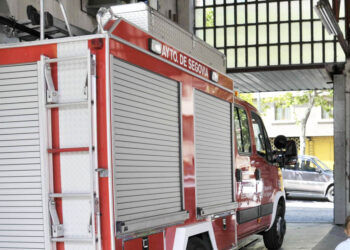 Antiguo Parque de Bomberos, situado en la avenida Padre Claret. / A.B.