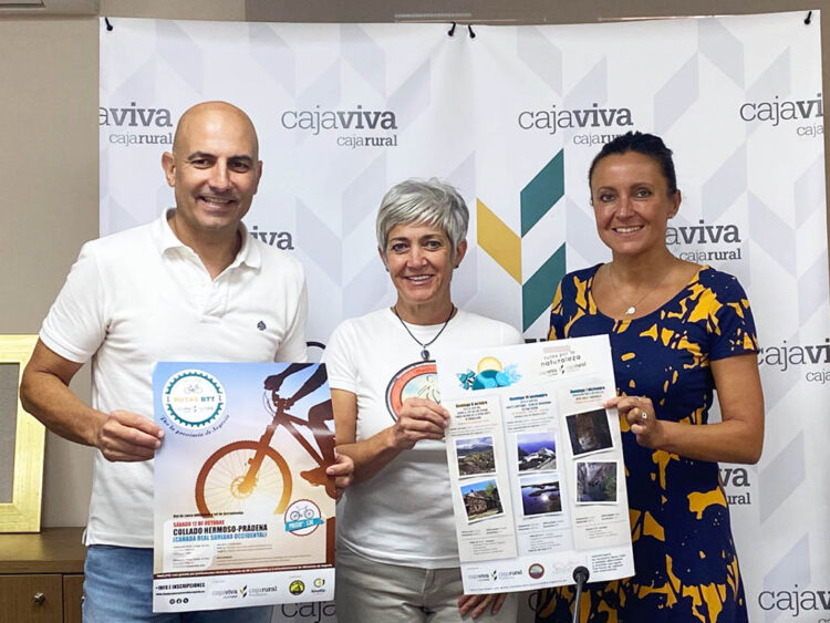 La Fundación Caja Rural de Segovia organiza tres rutas por la naturaleza y una marcha BTT 1 Presentación de las rutas y la marcha BTT de la Fundación Caja Rural. / DIEGO GÓMEZ