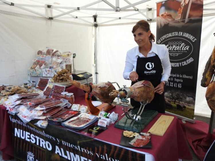 Uno de los puestos en la edición anterior.