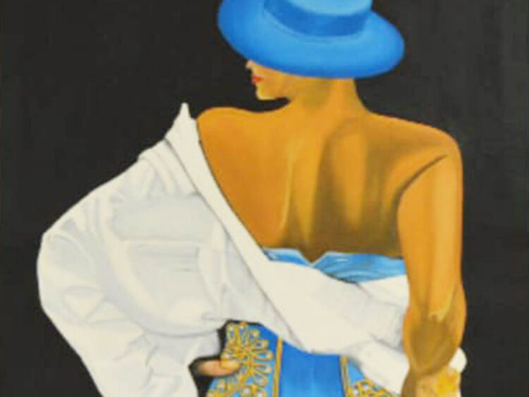 Jesús San José Arranz expone ‘El traje de luces’ en Sepúlveda 1 Obra de Jesús San José Arranz dentro de su exposición ‘El traje de luces’.