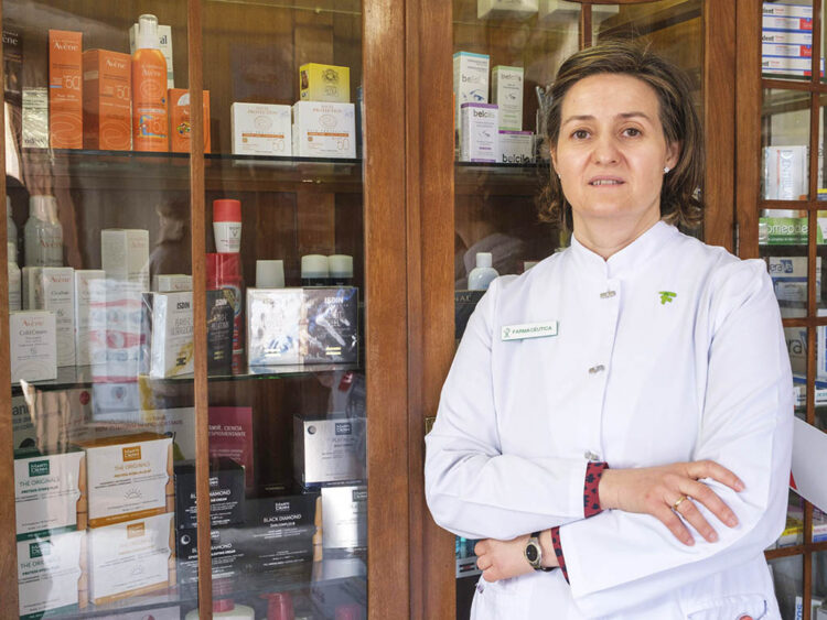 La presidenta del Colegio Oficial de Farmacéuticos, Marta Ruano. / KAMARERO