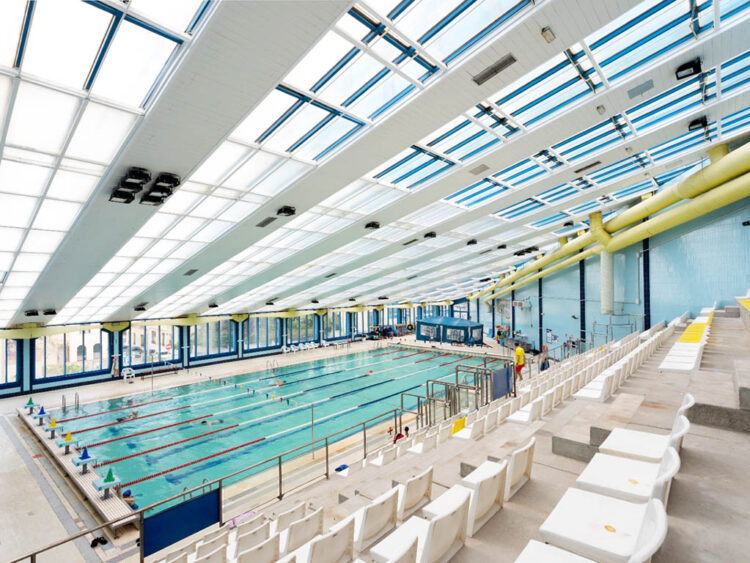 Piscina climatizada 'José Carlos Casado', de Segovia. / EL ADELANTADO