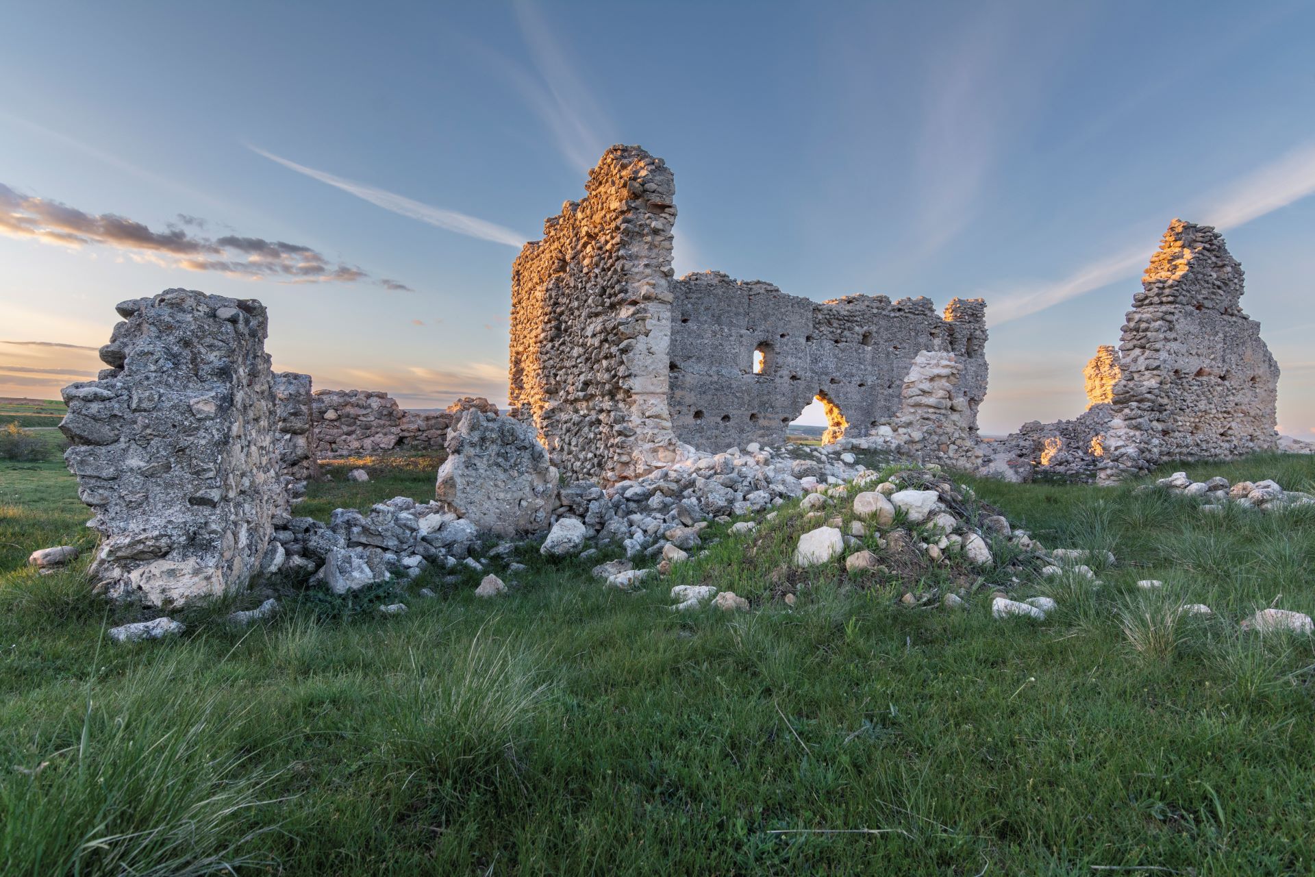 Restos de la Ermita de Santiago.