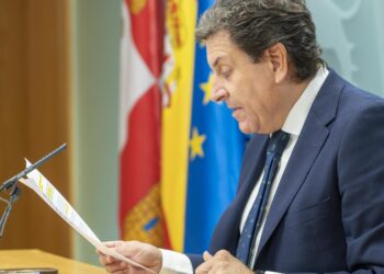 Rueda de prensa del Portavoz de la Junta tras el Consejo de Gobierno. / Eduardo Margareto