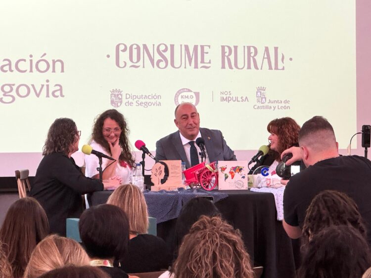 El presidente, Miguel Ángel de Vicente, durante su intervención en el evento de este año