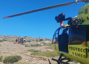 Momento del rescate.