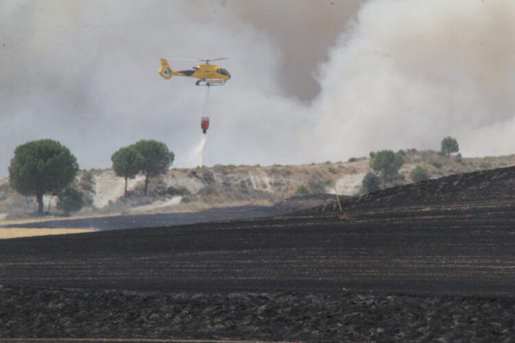 Controlado un incendio en Cantimpalos 1 cantim