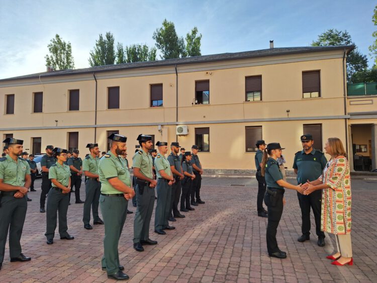 La Guardia Civil de Segovia refuerza su plantilla con un total de 75 nuevos agentes 1 guardia civil 1