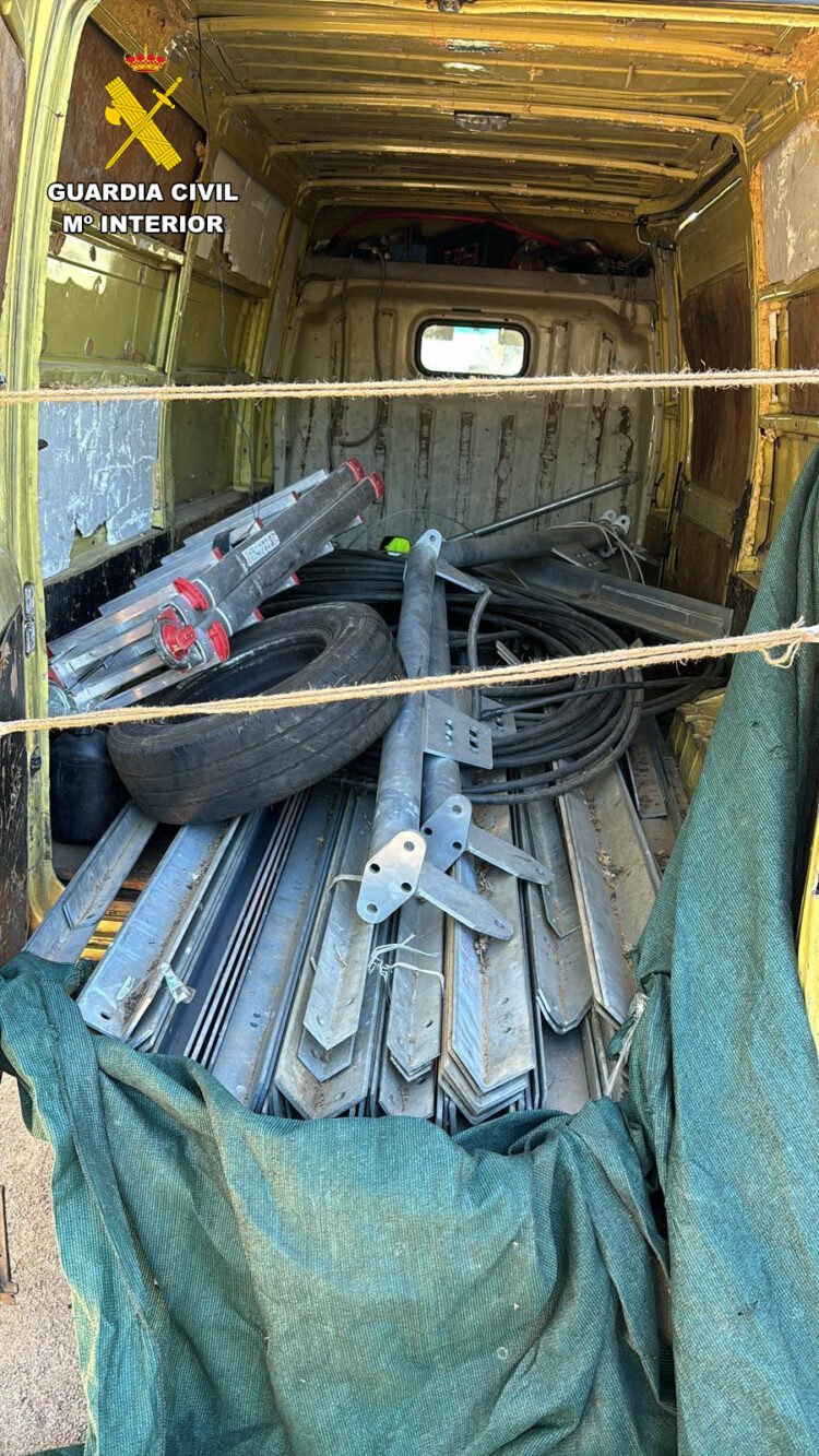 La Guardia Civil detiene a tres personas como presuntas autoras de hurto de material 1 La Guardia Civil de Segovia detiene a tres personas como presuntas autoras de hurto de material