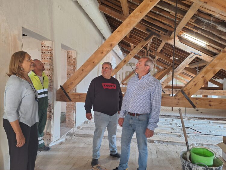Avanzan las obras de rehabilitación en el Ayuntamiento de Turégano 1 Obras en el Consistorio de Turégano / SUBDELEGACIÓN DEL GOBIERNO EN SEGOVIA