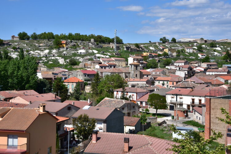 Vista de la localidad de Valtiendas / E.A.