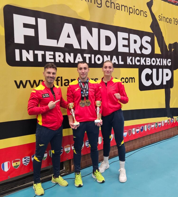 Sergio de Diego consigue dos oros en la Flandes Cup 1 Sergio de Diego, con las dos medallas de oro en Bélgica./ E.A.