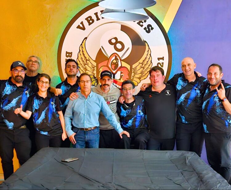 Buena actuación del Segopool en la primera jornada del Circuito Máster 1 Representantes del Segopool en Salamanca./ E.A.