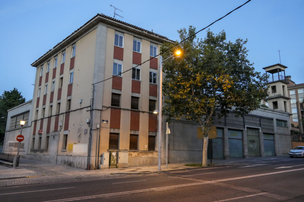 Antiguo parque de bomberos de Segovia.