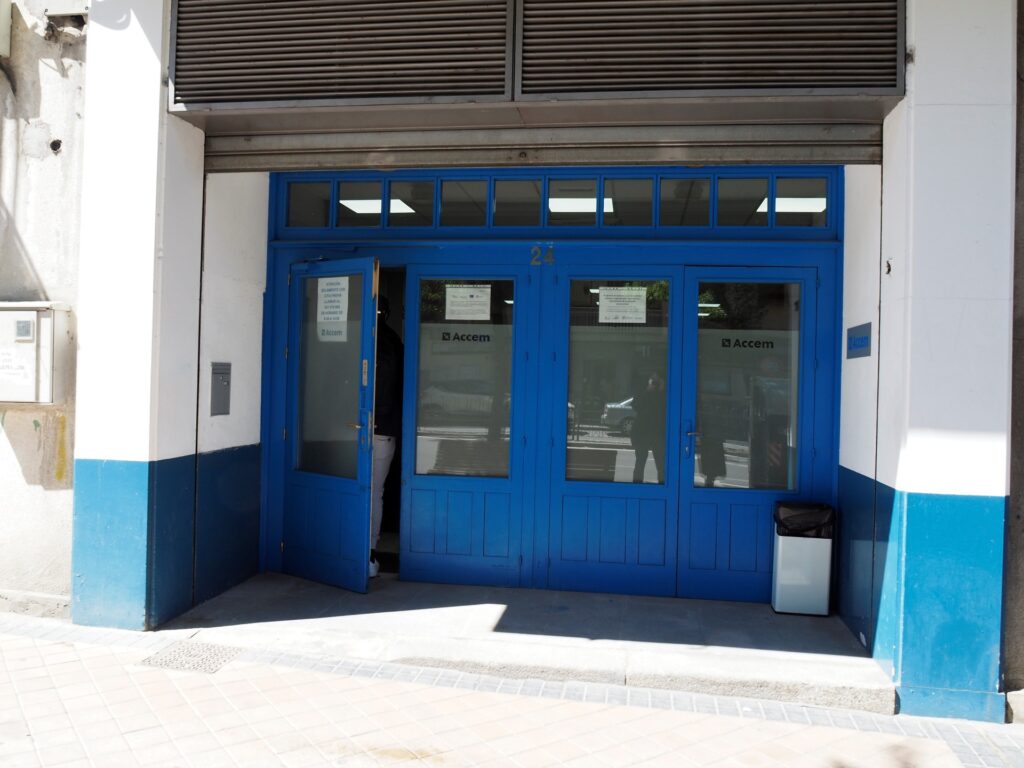 Sede de Accem en Segovia, ONG encargada de evaluar a los refugiados antes de que pasen a la acogida.