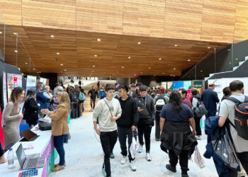 Feria Tándem, en el Campus 'María Zambrano' de Segovia. / EL ADELANTADO