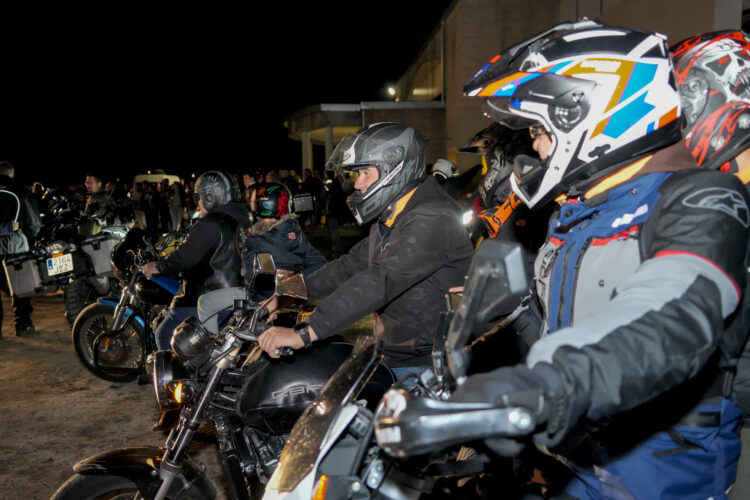 La primera Concentración Motera ‘Impasibles’ en Abades cosecha un gran éxito 1 Uno de los momentos vividos el fin de semana durante la I Concentración Motera Impasibles