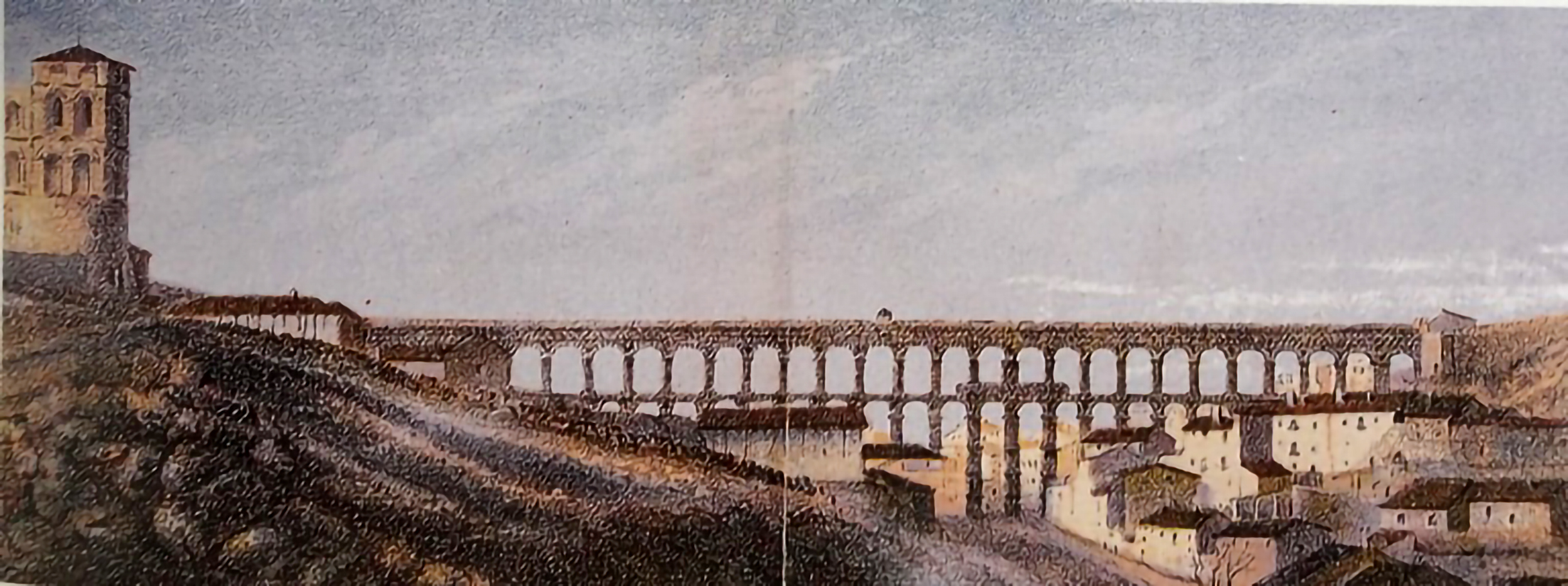 Litografía de A. Olate para la propaganda electoral dedicada a ensalzar la figura de Bonifacio de Blas en el año 1872 y que fue editada en el periódico local La Consecuencia. 