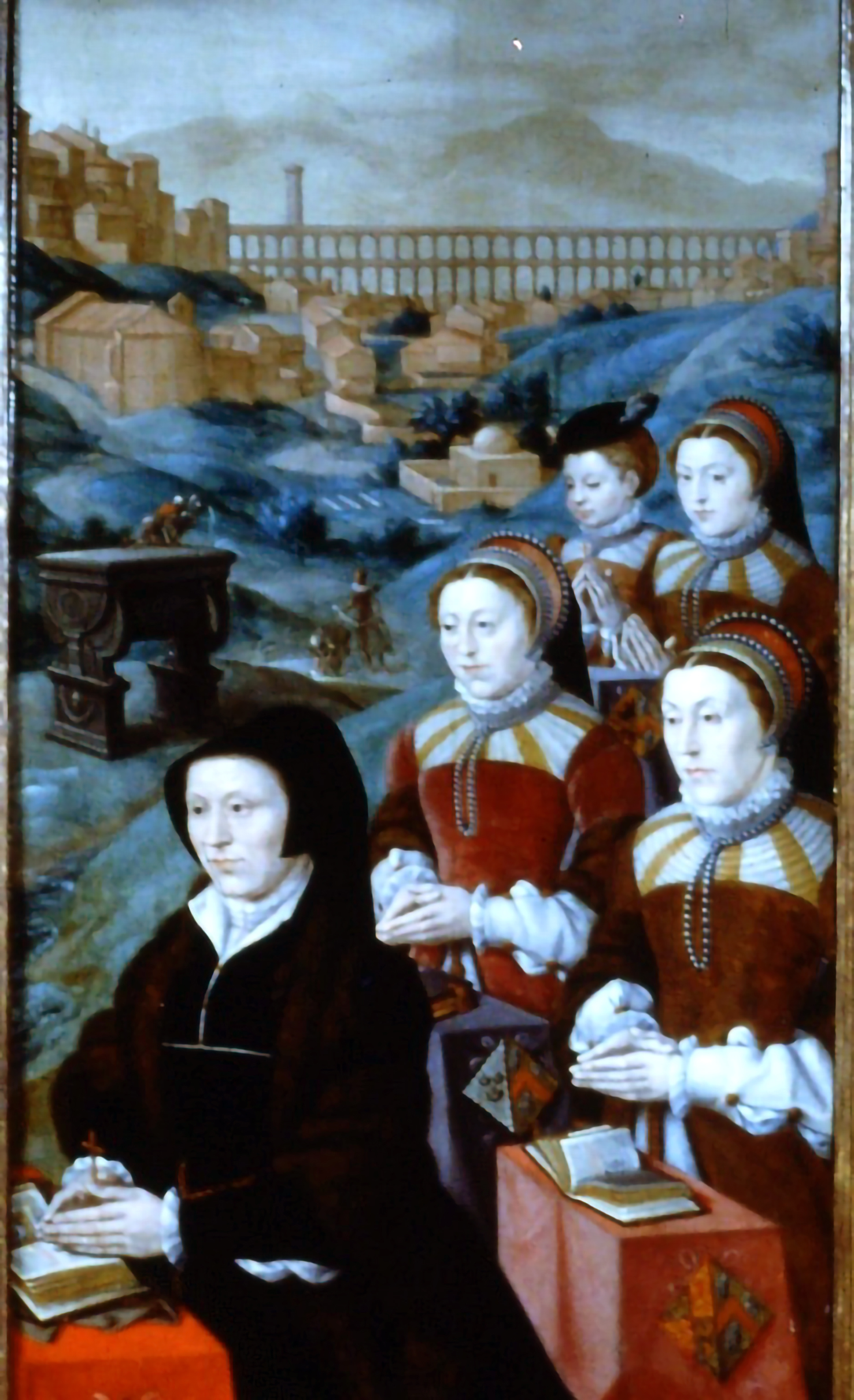 Primer encargo realizado por la Real Academia de Bellas Artes de San Fernando a Victor Villanueva y Hermenegildo Ugarte en 1757. 