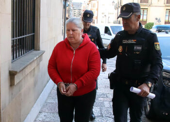 Juicio contra la mujer acusada de matar su novio. / Peio García