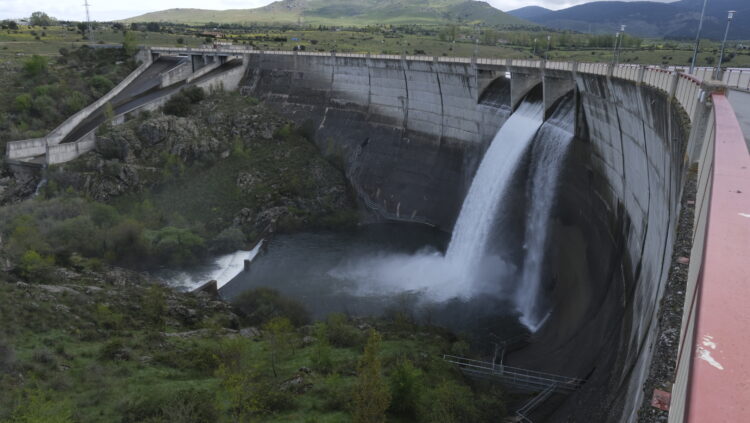 Los embalses segovianos al 50% de su capacidad 1 Pantano del Pontón Alto.