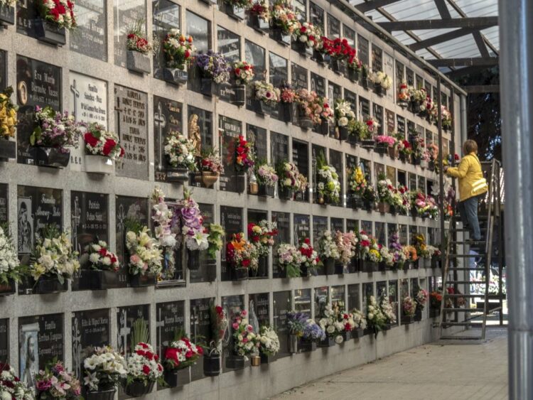 En un día como hoy los cementerios se llenan de flores / Kamarero