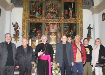 Restauración del retablo de la iglesia de Anaya / DIÓCESIS DE SEGOVIA