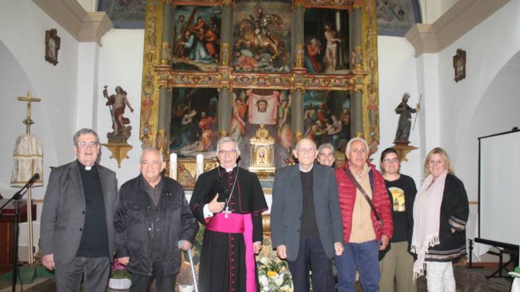 Restaurado el retablo mayor de la iglesia parroquial de Santiago Apóstol de Anaya 1 Restauración del retablo de la iglesia de Anaya / DIÓCESIS DE SEGOVIA