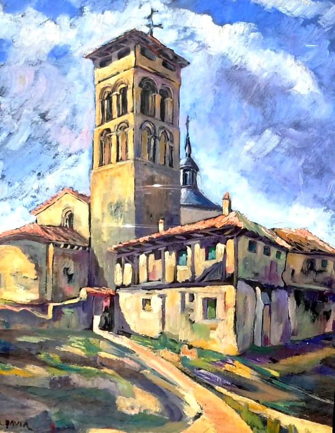 Cuadro de Rafael Davía, pintado en 1945.