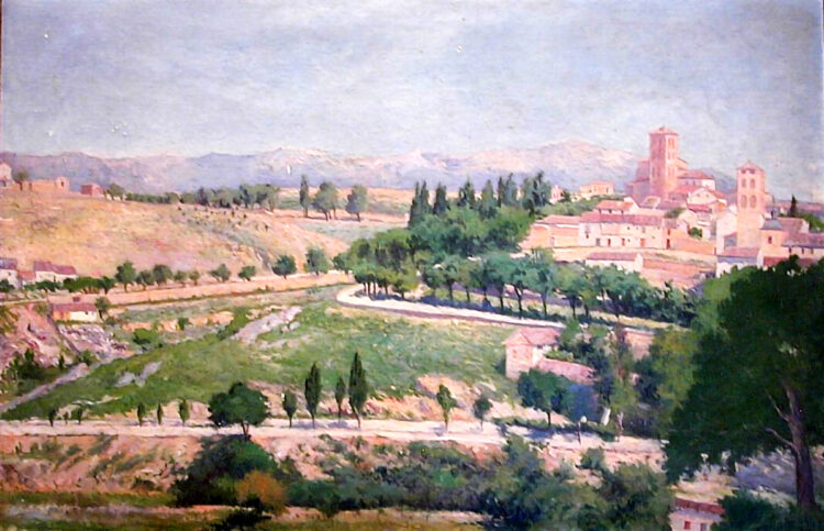 Lienzo anónimo, probablemente realizado en 1949.