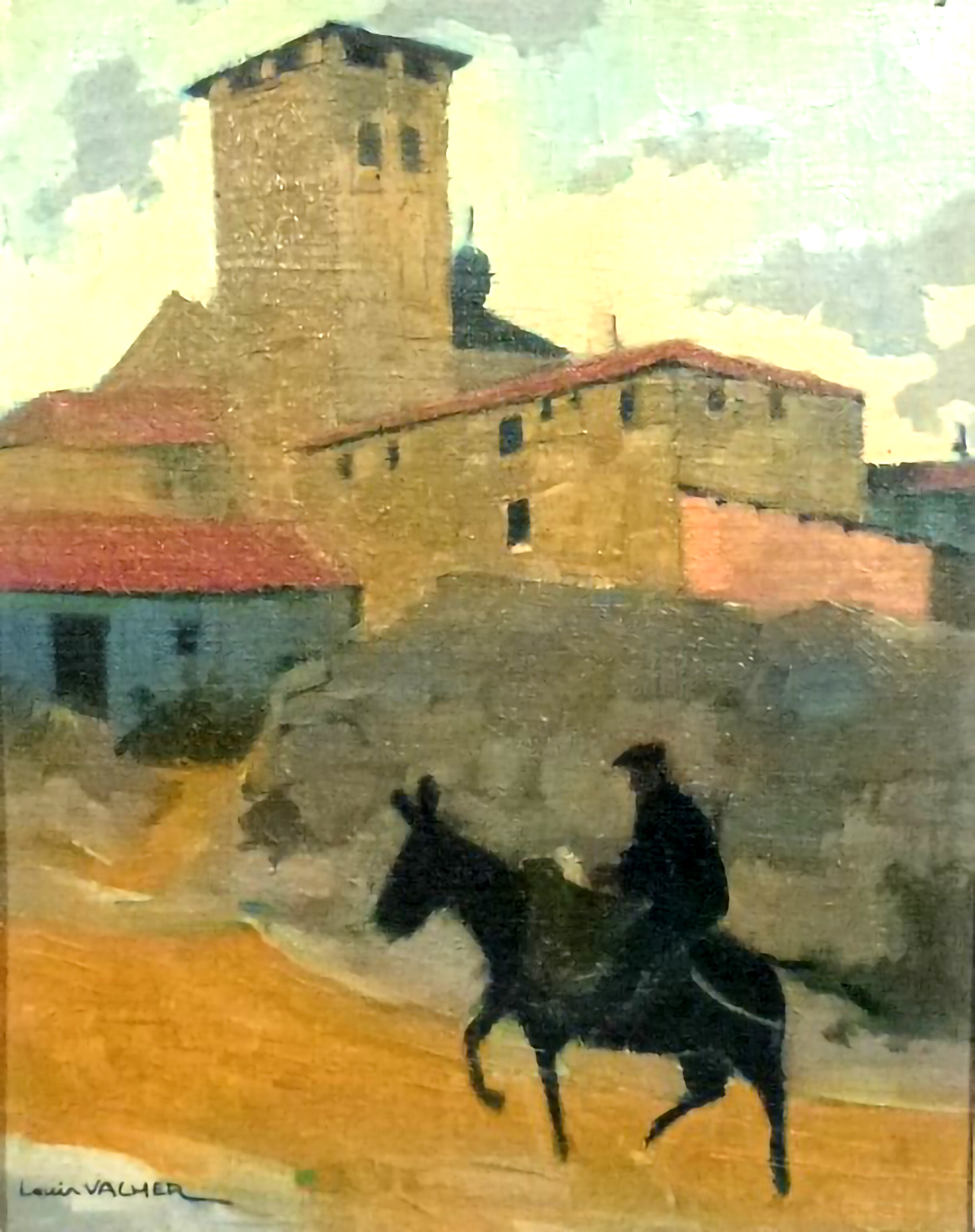 Pintura de Louis Vacheur de 1952.