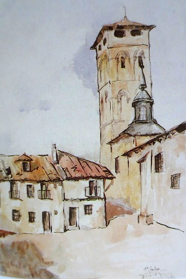 Acuarela de María Cecilia Martín.