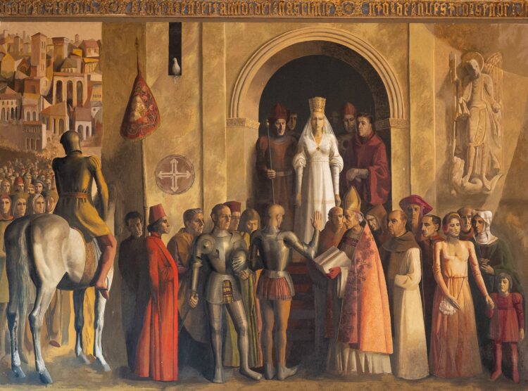 Isabel I, una mujer revolucionaria por tierra y por mar 1 Proclamación de Isabel I como Reina de Castilla. Carlos Muñoz de Pablos. Patronato del Alcázar de Segovia.