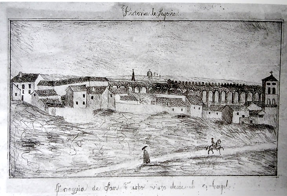 Lámina del escocés David Roberts de 1836.