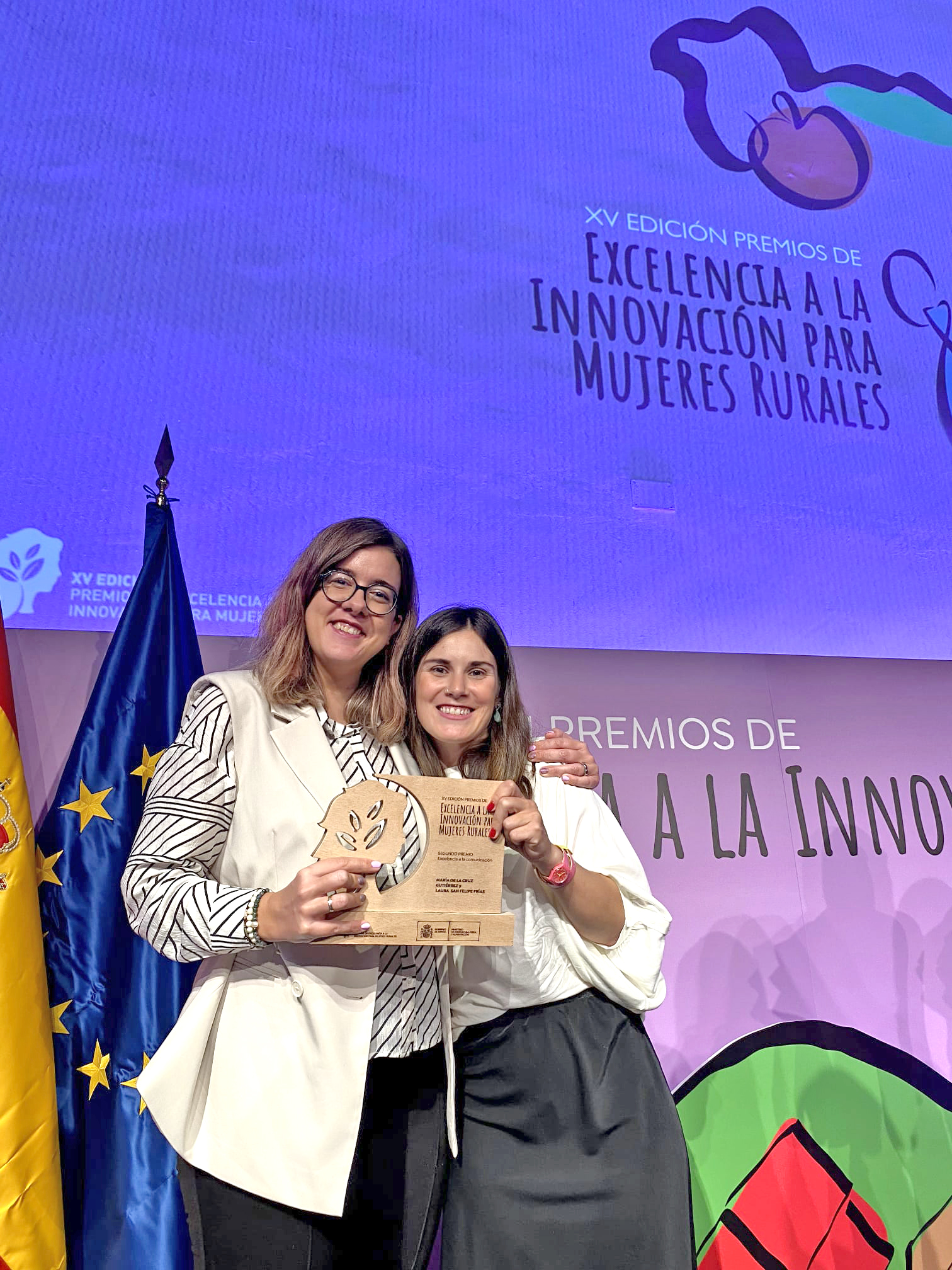 Acto de entrega del premio. Ical.