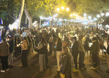 Burger Fest, en el paseo del Salón. / AYUNTAMIENTO DE SEGOVIA